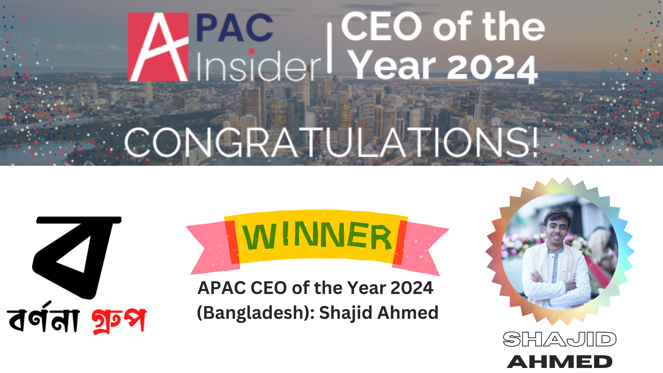 APAC CEO of the Year Award 2024